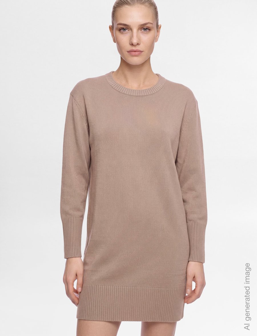 BOSS - C_Ferinea - strickkleider - rust/copper - 3