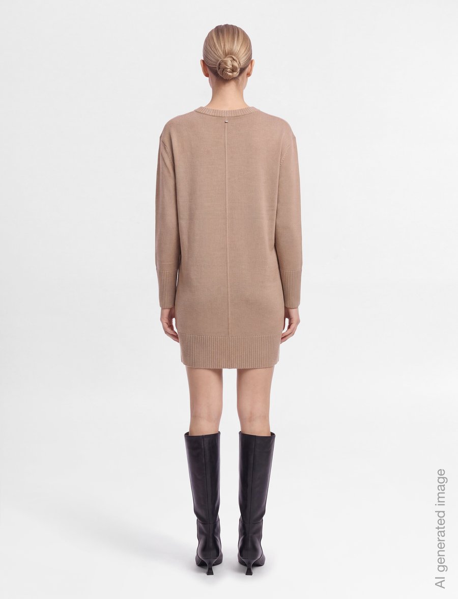 BOSS - C_Ferinea - strickkleider - rust/copper - 4