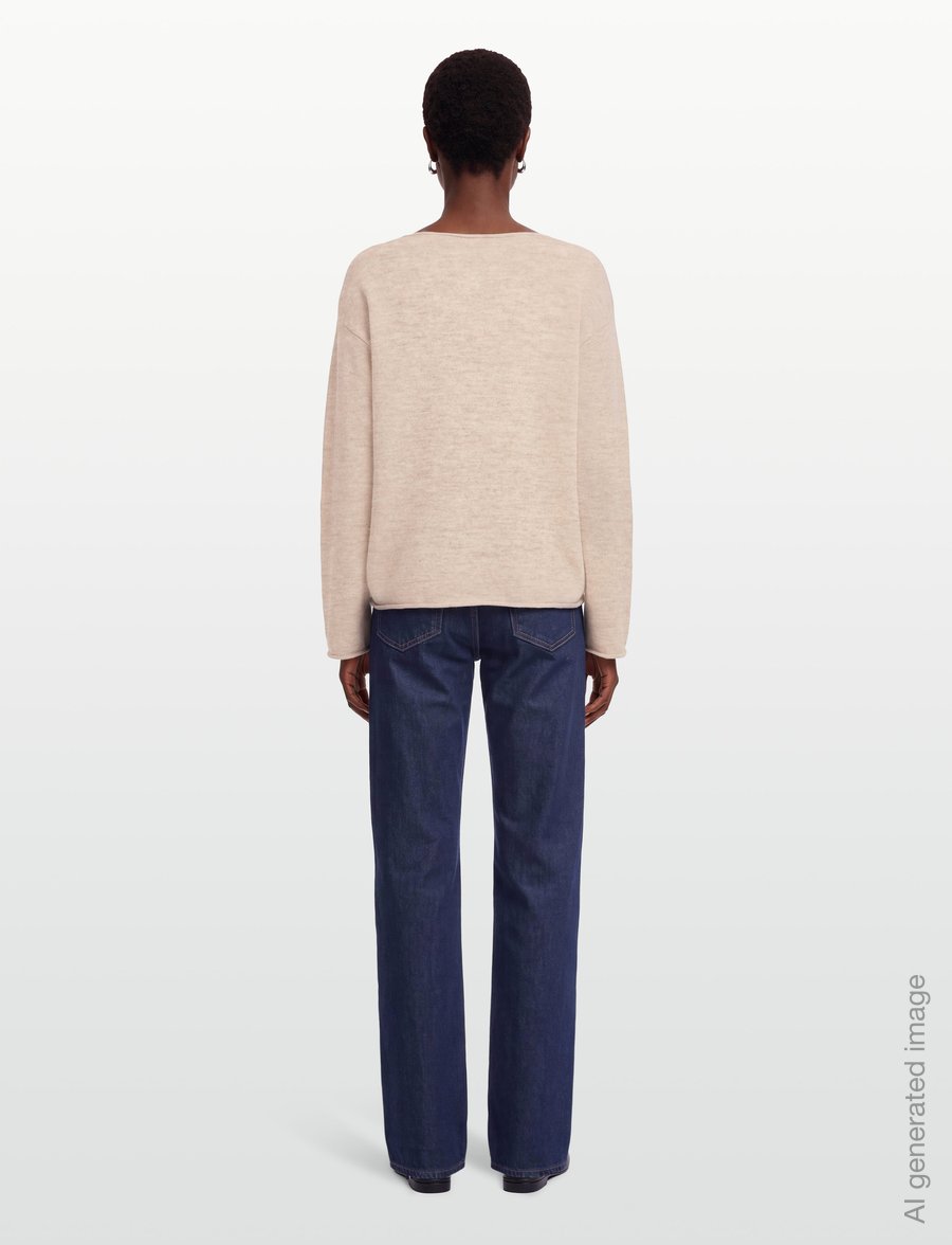 BOSS - C_Faprani - cashmere - dark beige - 4