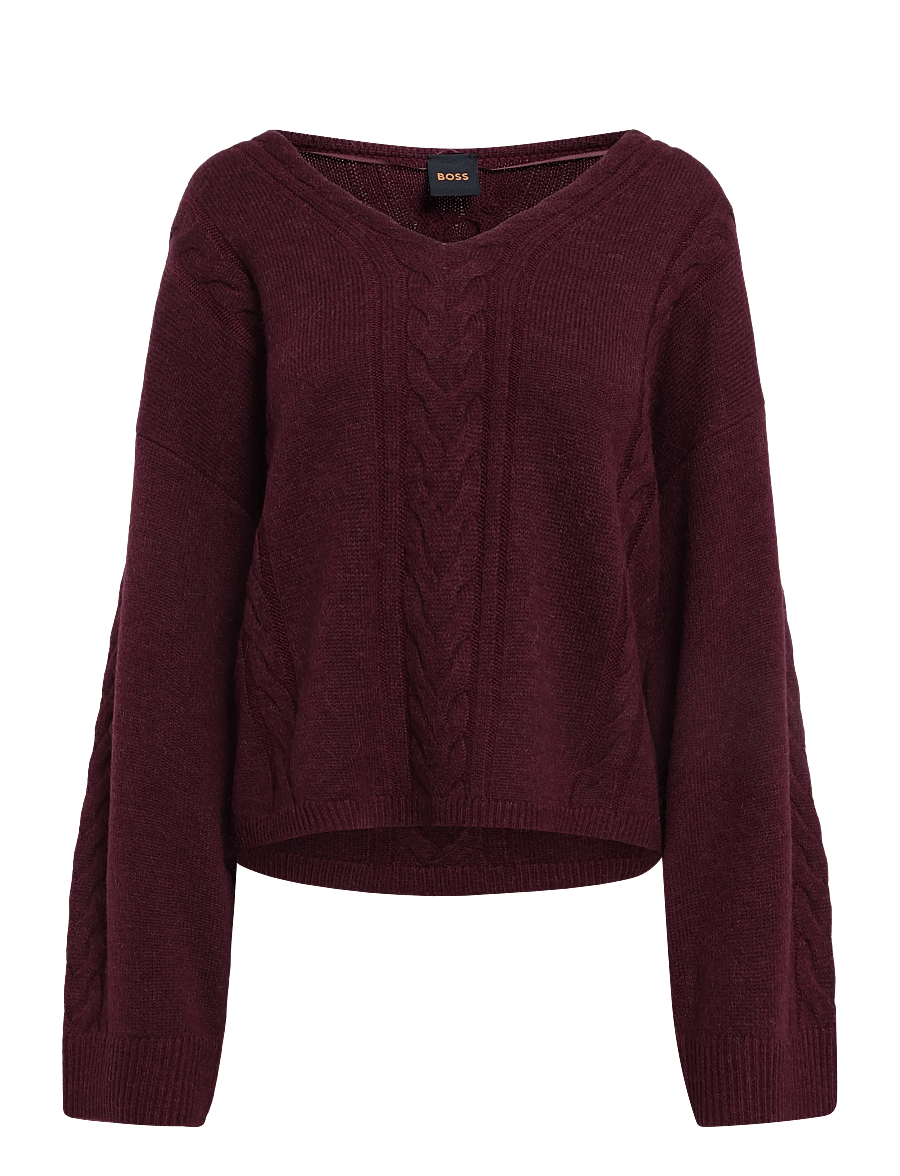 BOSS - C_Famioca - striktrøjer - medium red - 0