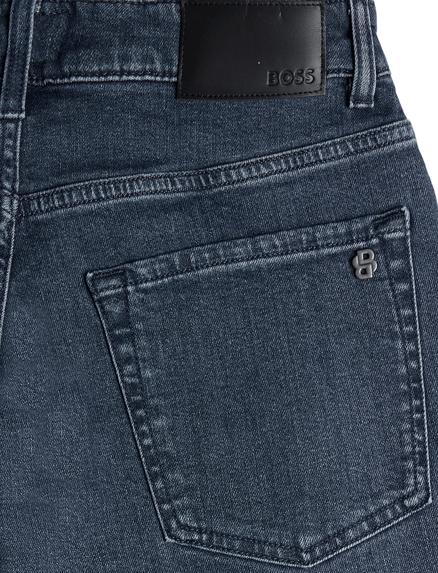 BOSS - RE.MAINE BO - klassikalised teksad - navy - 4