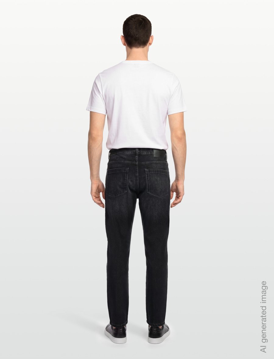 BOSS - ONYX-5 BO - regular jeans - black - 4