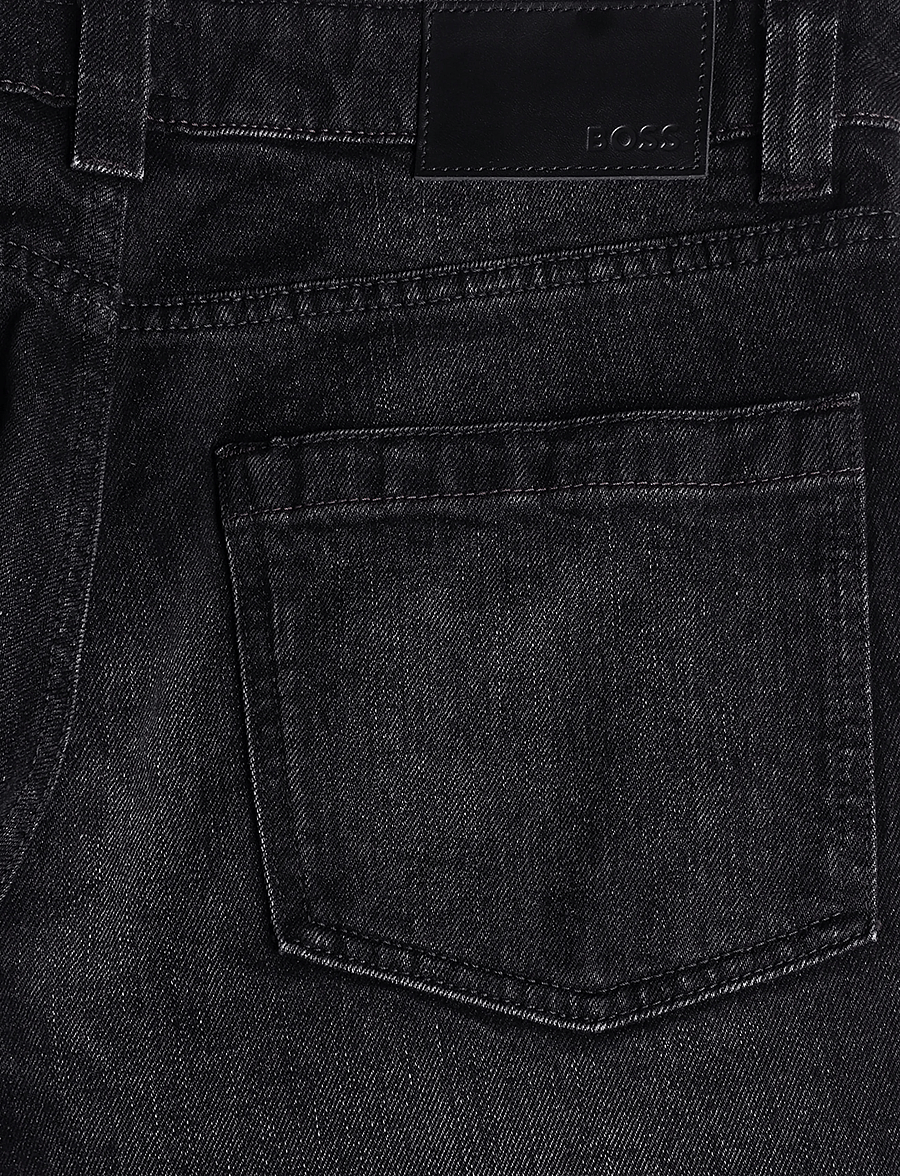 BOSS - ONYX-5 BO - klassikalised teksad - black - 4