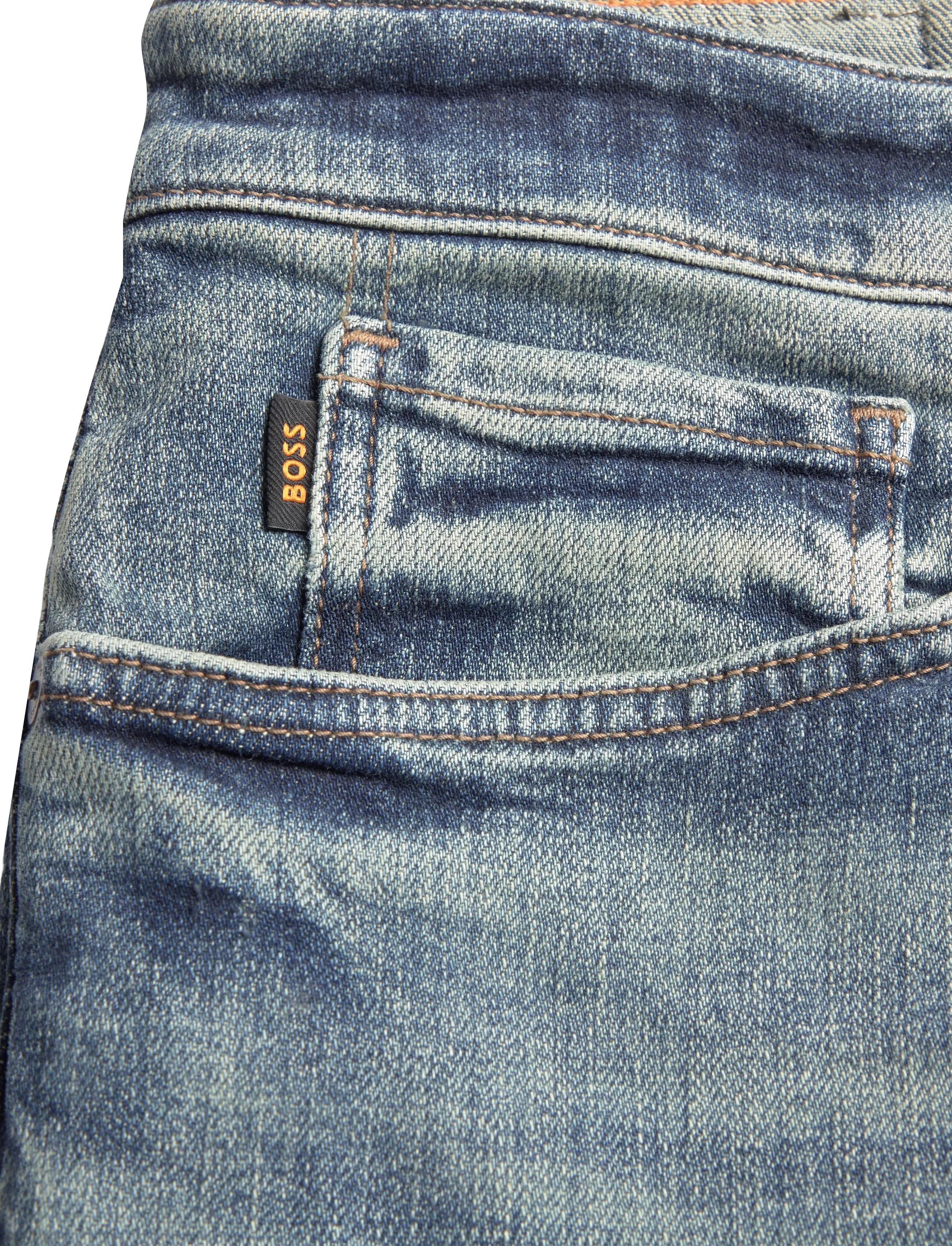 BOSS - RE.MAINE BO - schmal zulaufende jeans - bright blue - 2
