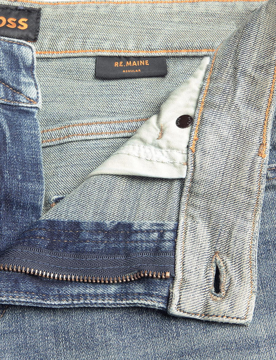 BOSS - RE.MAINE BO - schmal zulaufende jeans - bright blue - 3