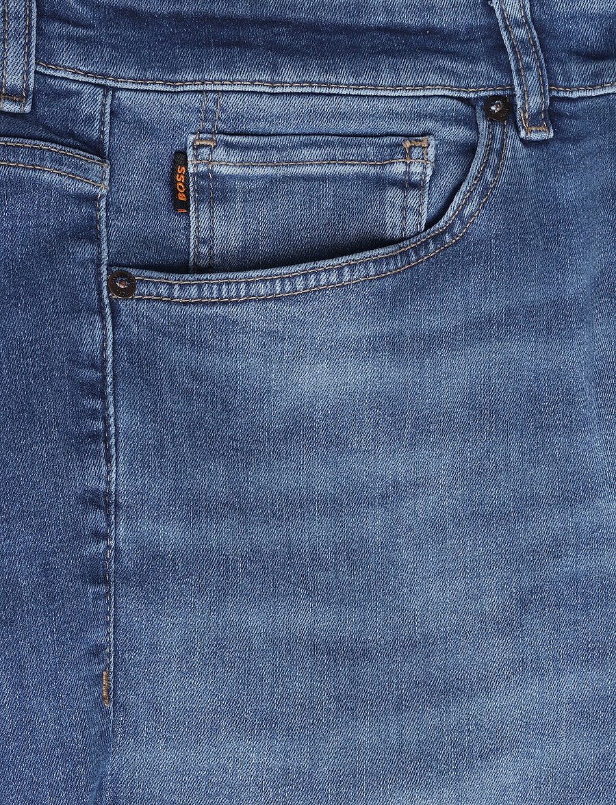 BOSS - ONYX BO - klassikalised teksad - medium blue - 2