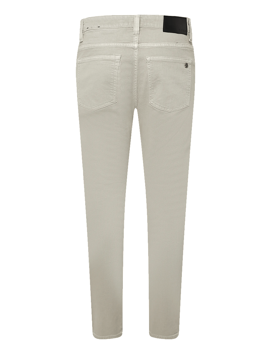 BOSS - DELAWARE BO - slim fit jeans - light beige - 1