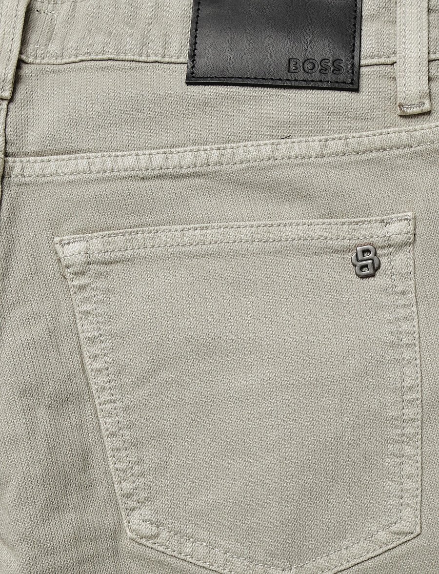 BOSS - DELAWARE BO - slim fit jeans - light beige - 4