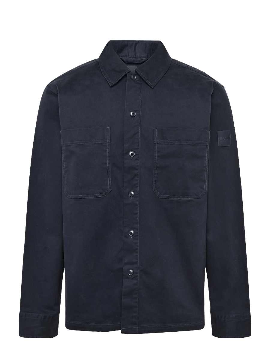 BOSS - Locky_4_M - casual skjorter - dark blue - 0