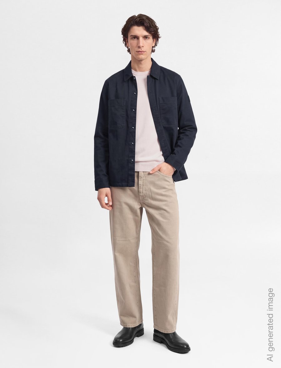 BOSS - Locky_4_M - casual skjortor - dark blue - 0