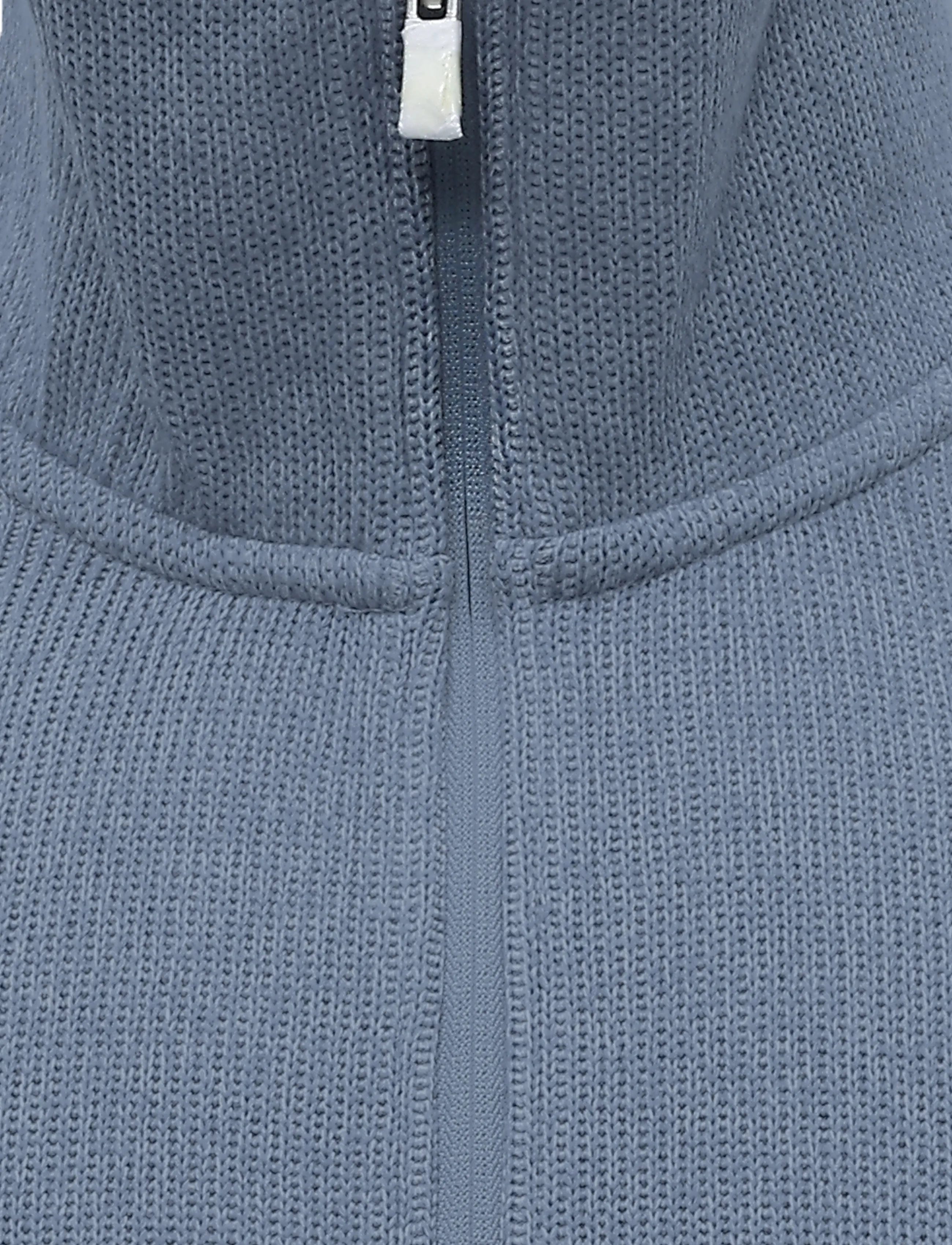 BOSS - Ze_Frost - poolpika lukuga džemprid - medium blue - 2