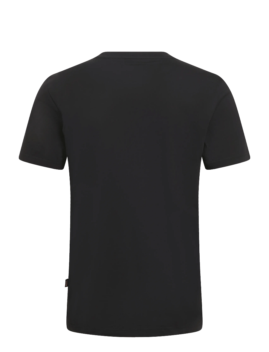 BOSS - Te_Effect - short-sleeved t-shirts - black - 1