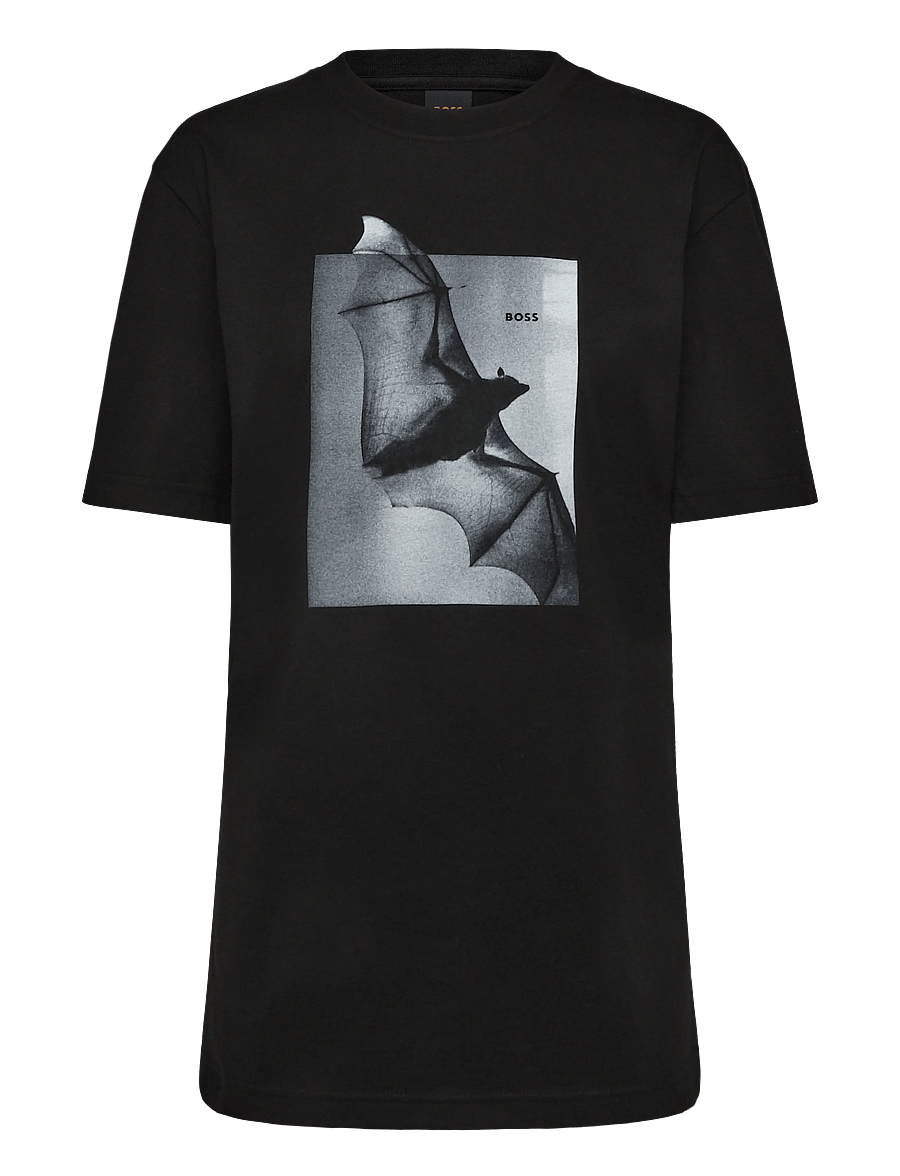 BOSS - Te_Being - short-sleeved t-shirts - black - 0