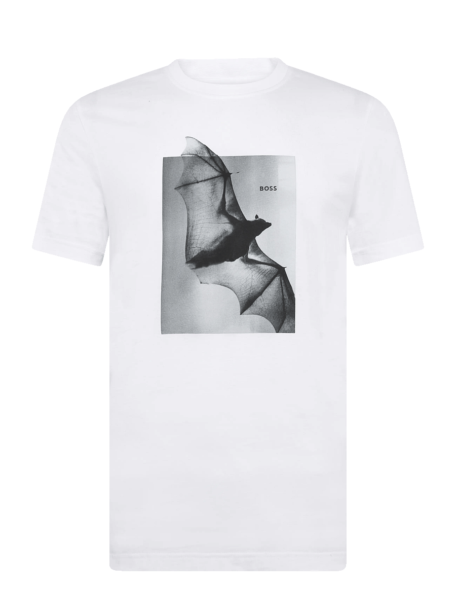 BOSS - Te_Being - short-sleeved t-shirts - white - 0