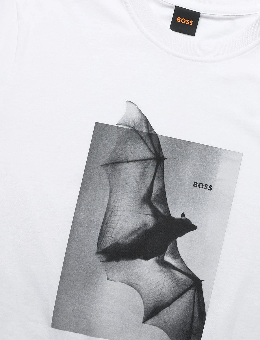 BOSS - Te_Being - short-sleeved t-shirts - white - 2