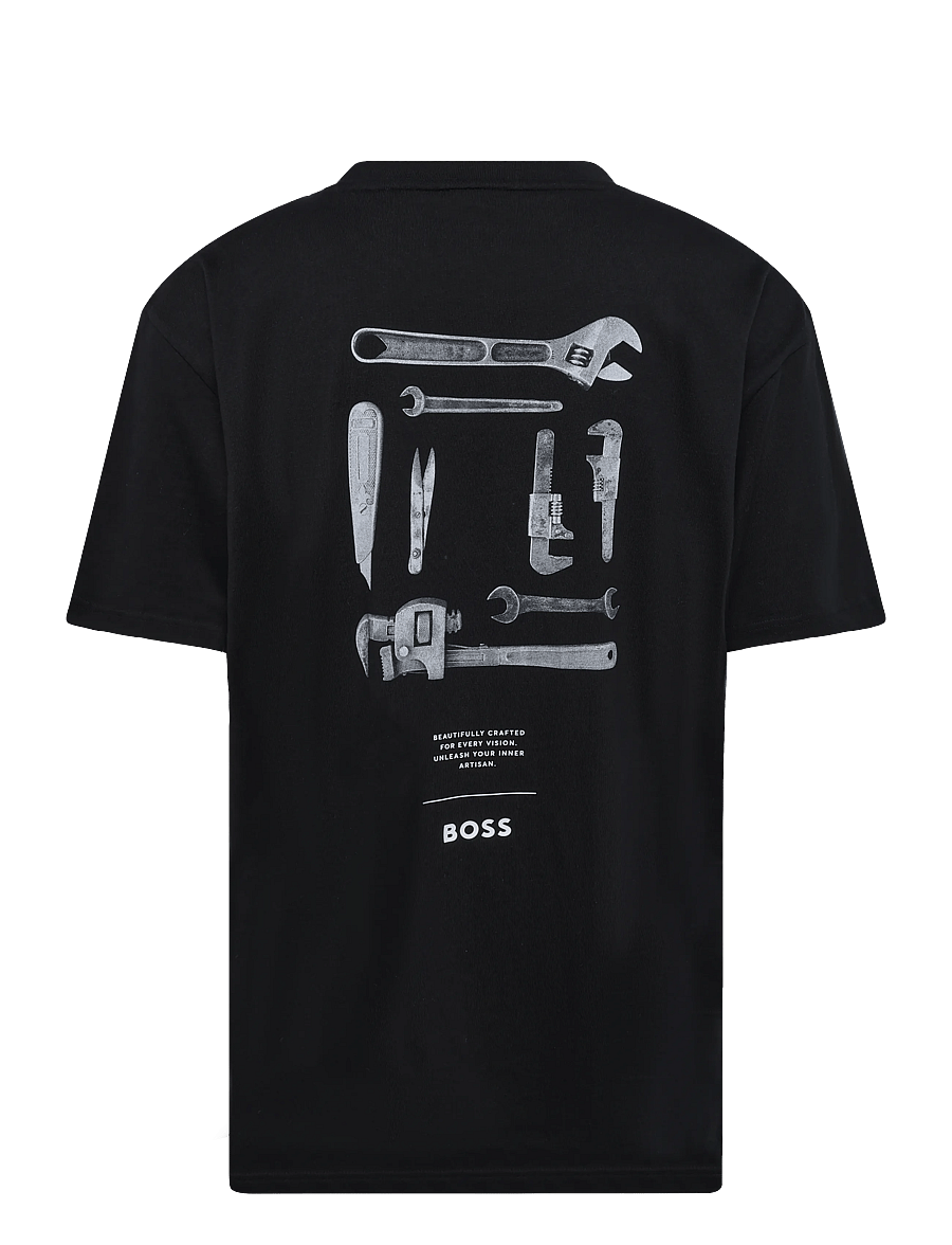 BOSS - Te_Tools - kortärmade t-shirts - black - 1