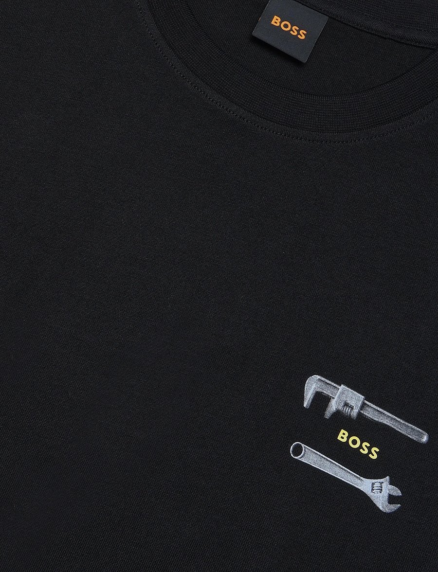 BOSS - Te_Tools - kortärmade t-shirts - black - 2