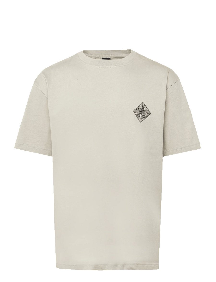 BOSS - Te_Tools - kortärmade t-shirts - light beige - 0