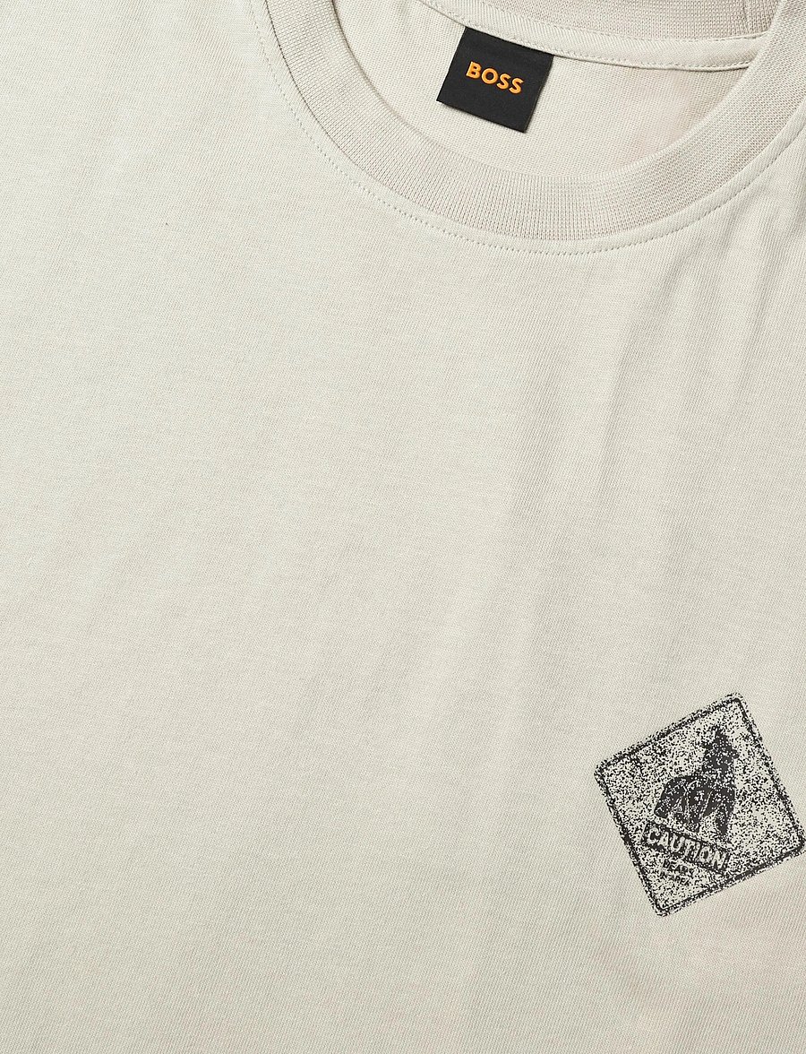 BOSS - Te_Tools - kortärmade t-shirts - light beige - 2