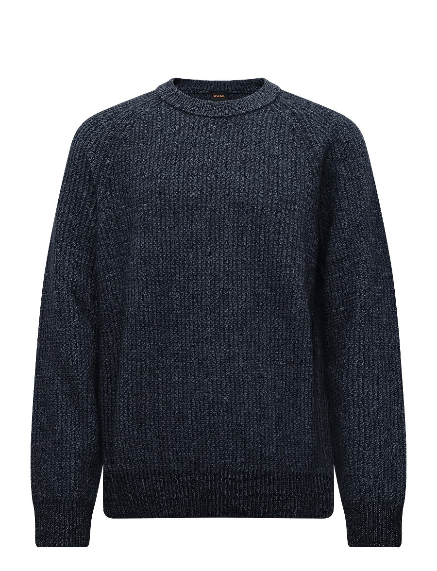 BOSS - Kepler - Ümara kaelusega - dark blue - 0