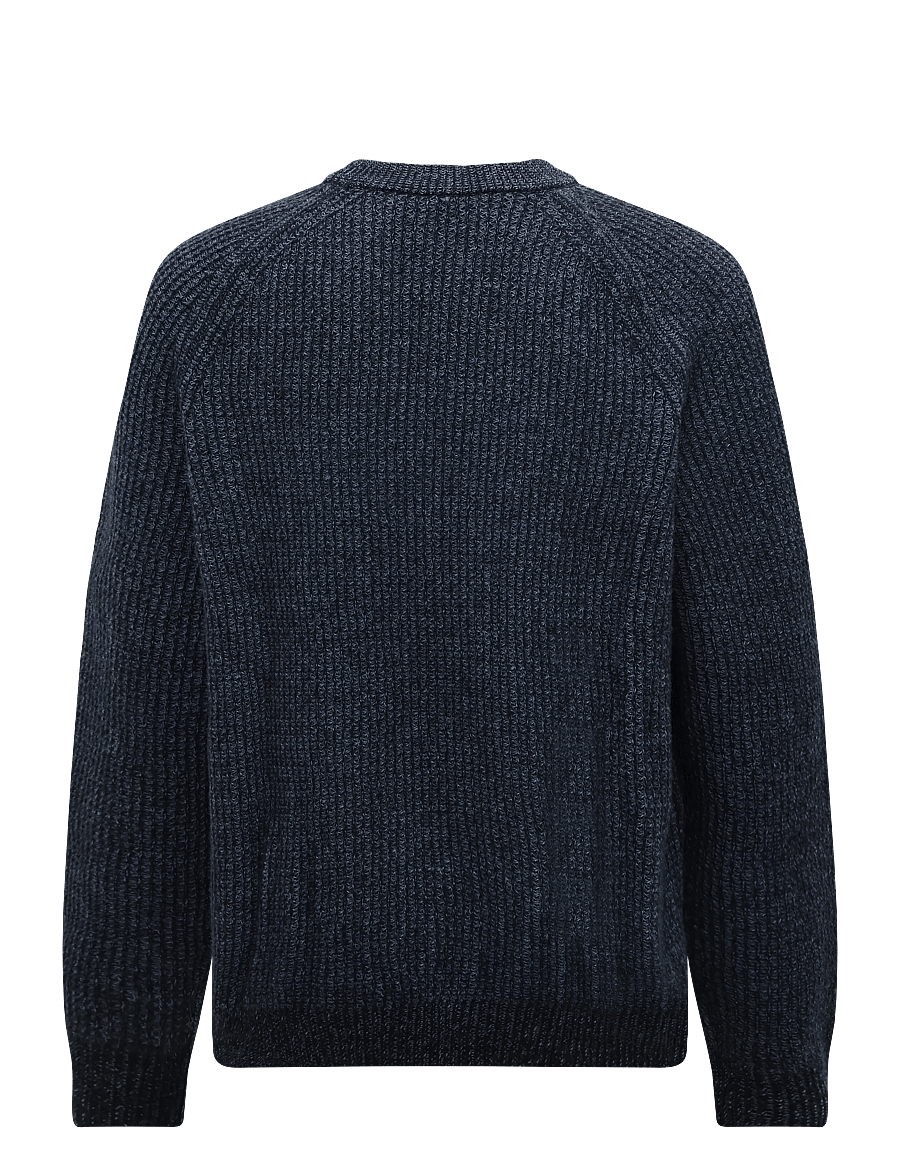 BOSS - Kepler - Ümara kaelusega - dark blue - 1