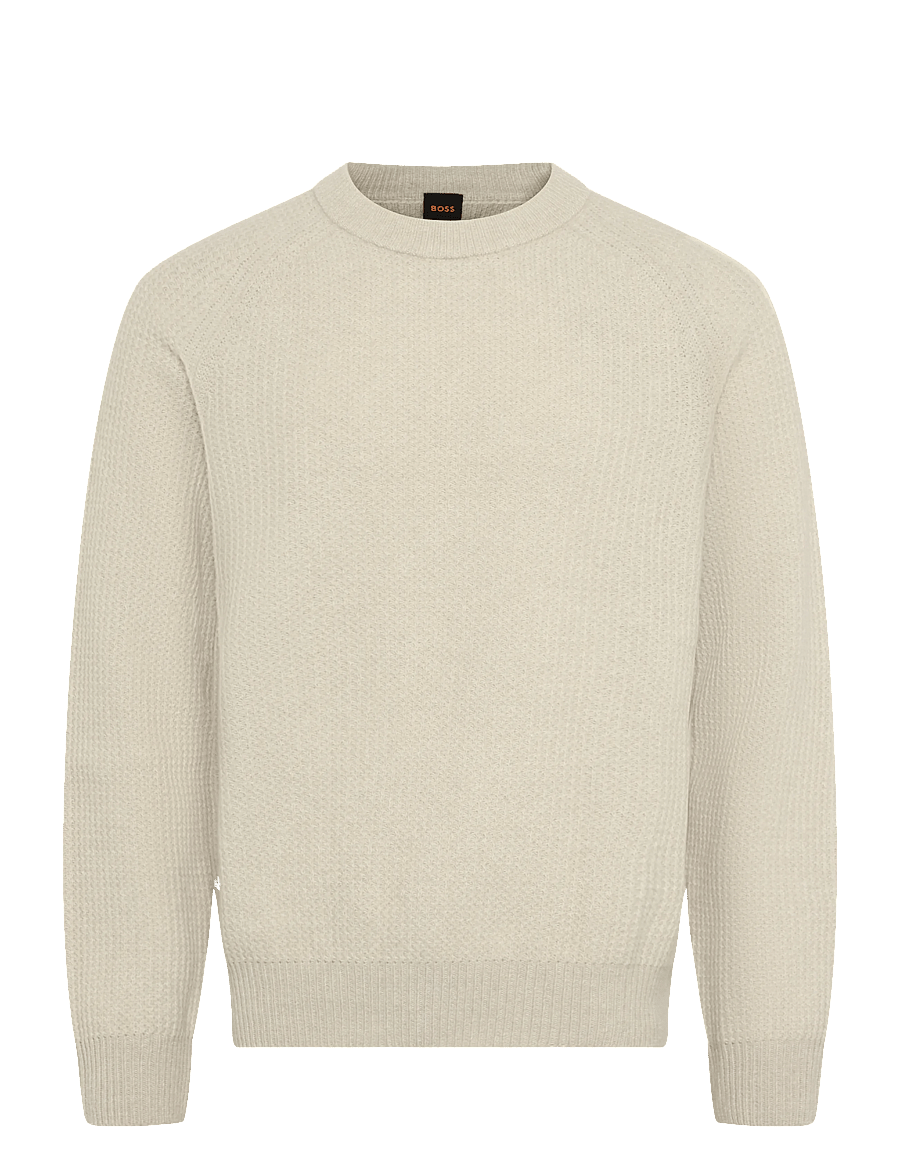 BOSS - Kepler - Ümara kaelusega - light beige - 0
