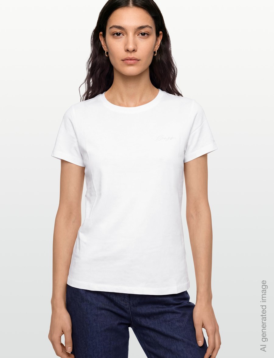 BOSS - C_Elove_6 - t-shirts - white - 3