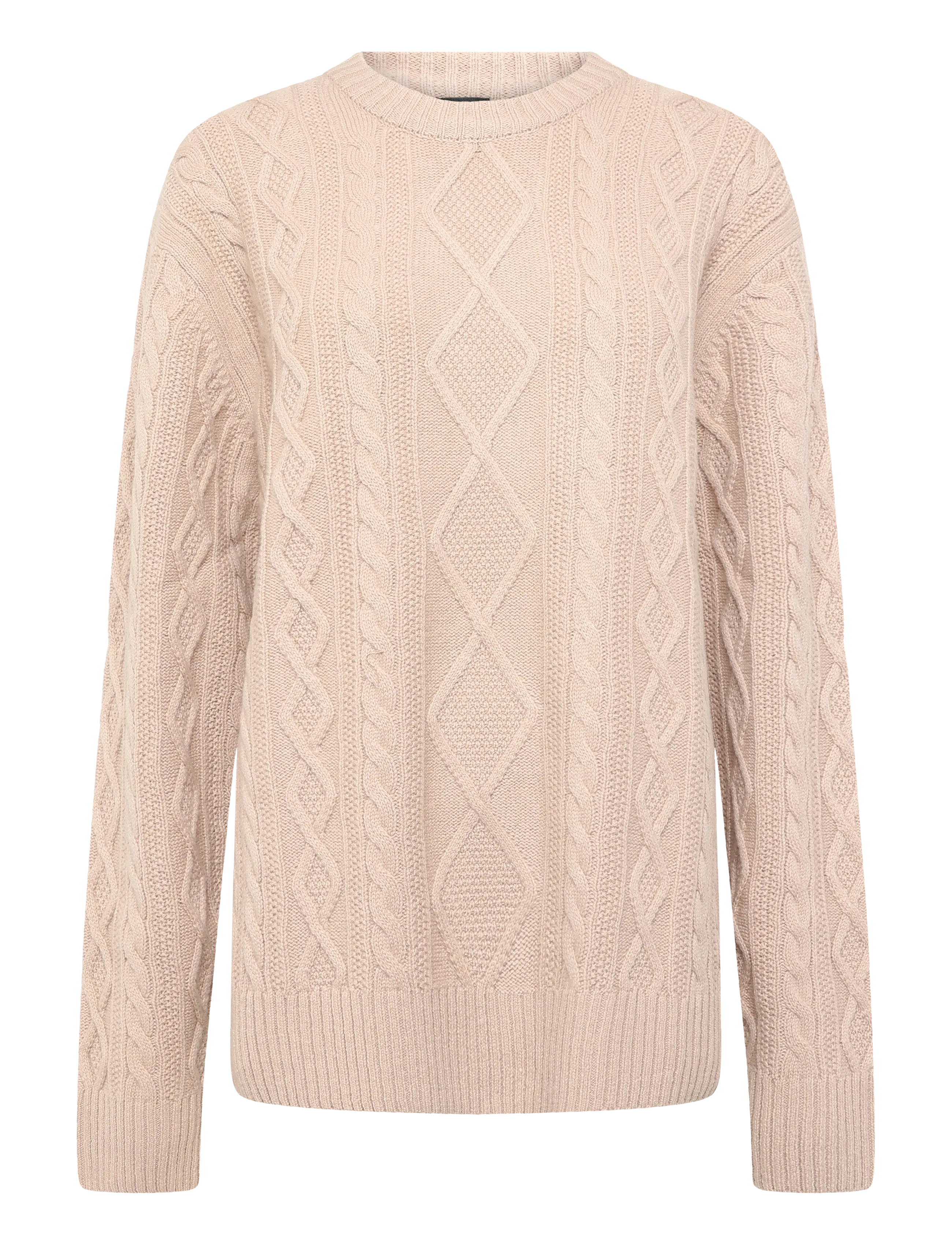 BOSS Atreccio - Stickat - LIGHT/PASTEL RED / pink/rose