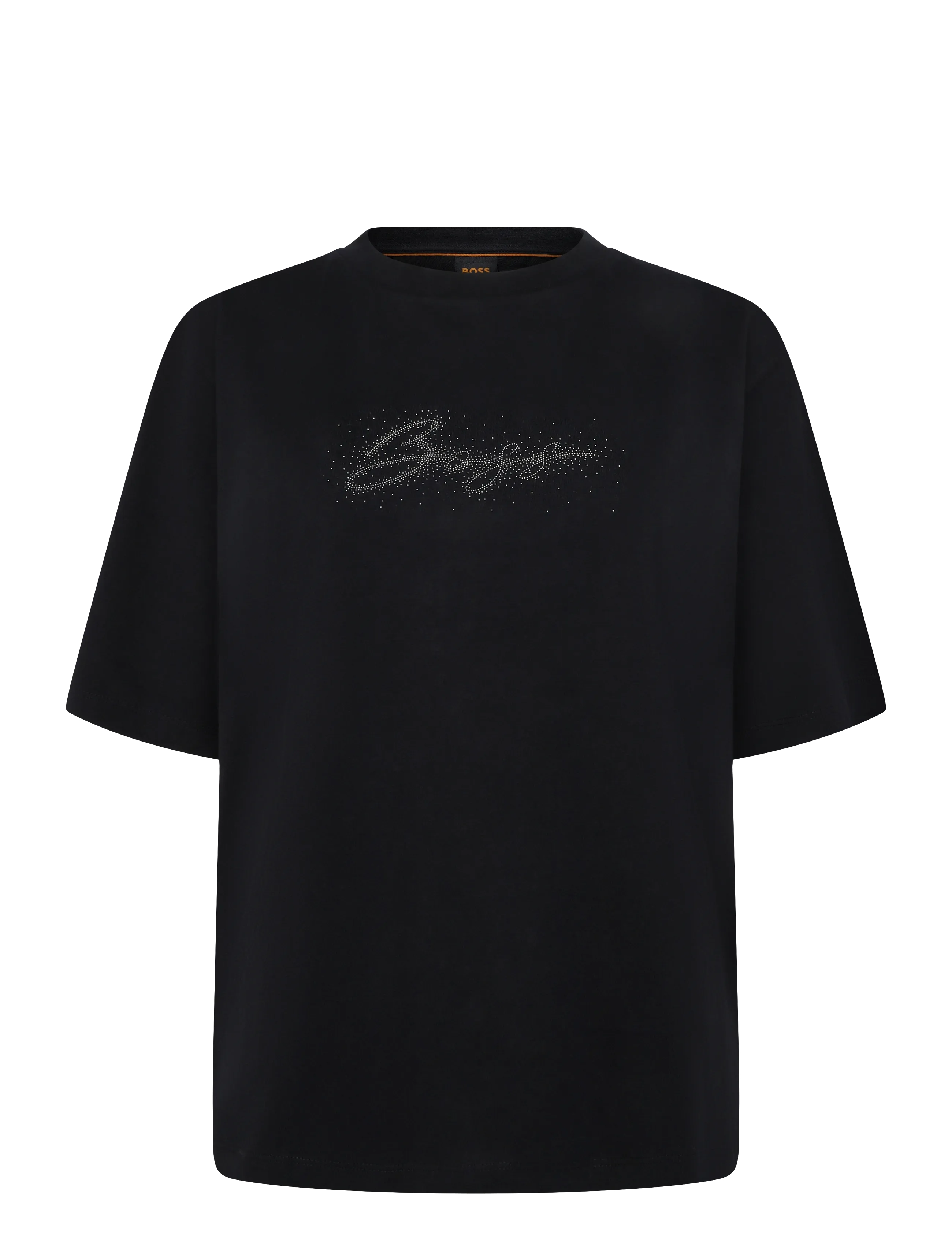 BOSS C_Eregular_8 - T-shirts & Tops - BLACK / black