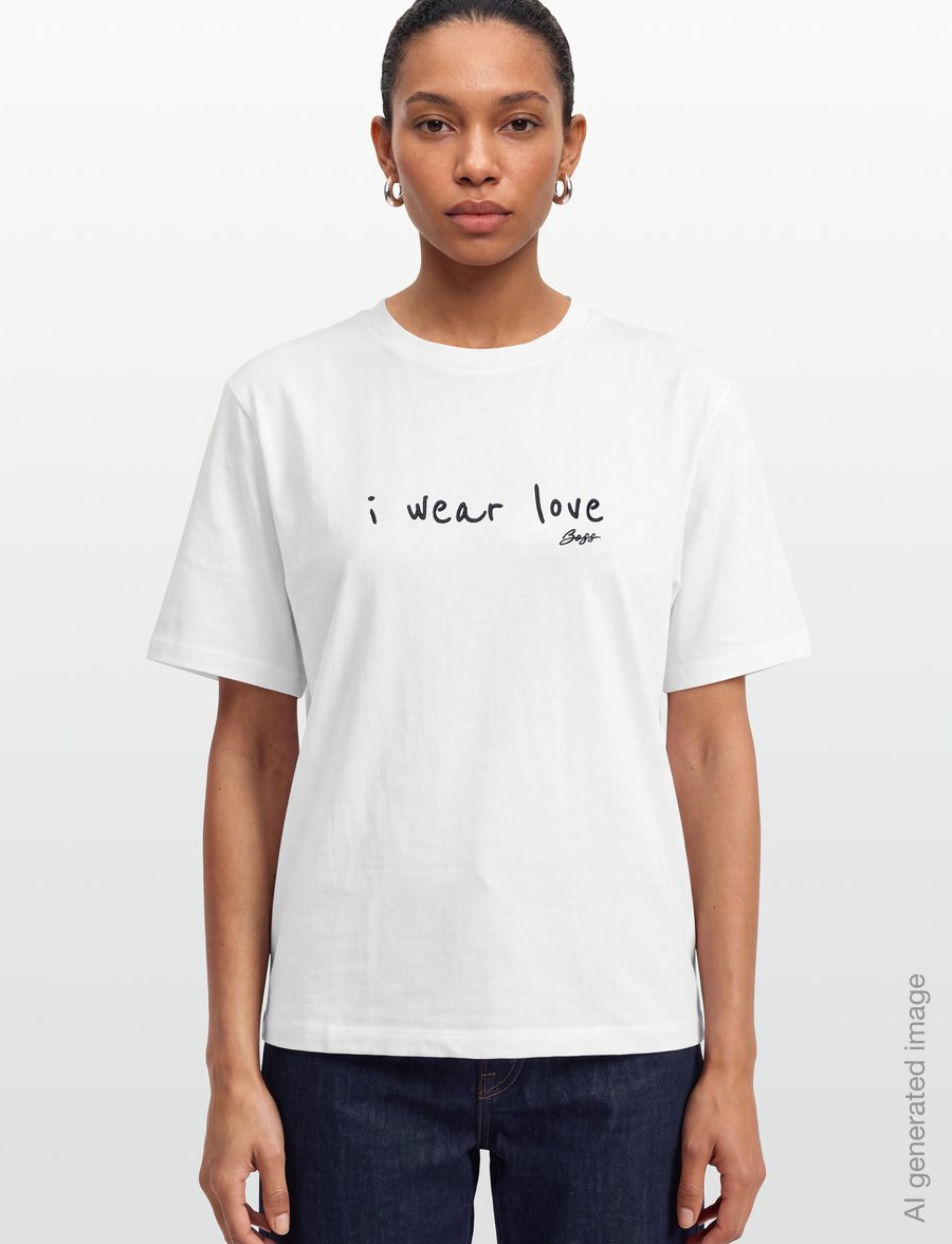 BOSS - C_Eregular_9 - t-shirts - white - 3