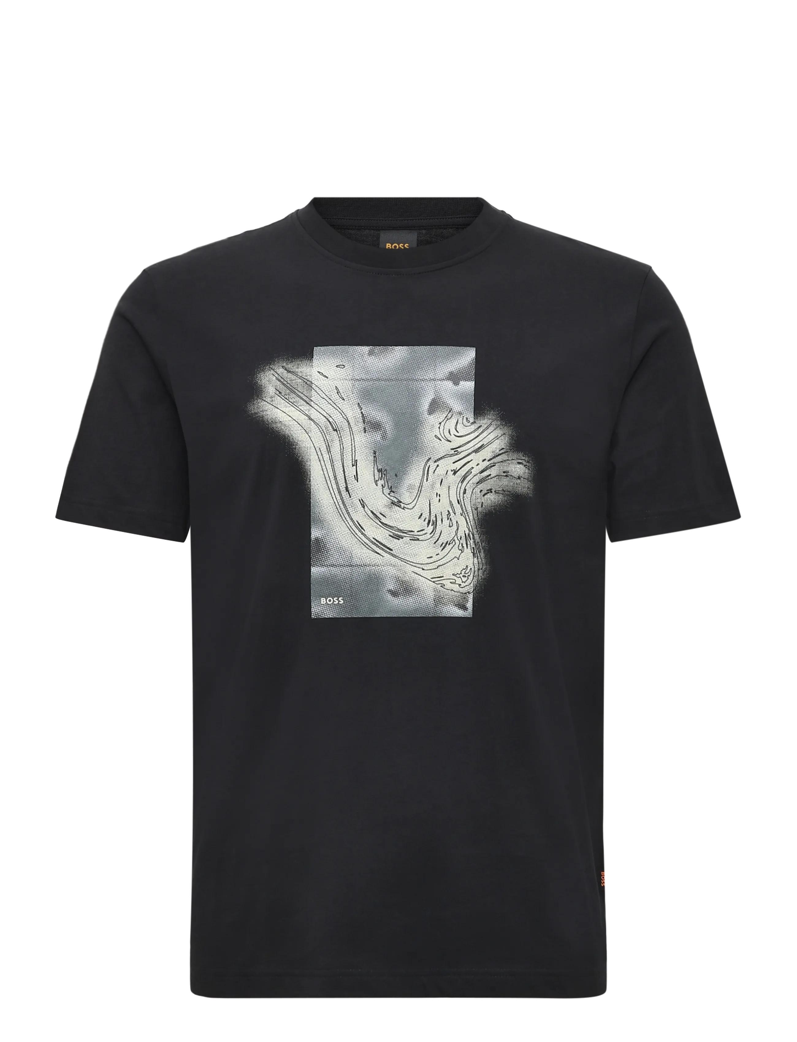 BOSS Te_Momentum - Kleidung - BLACK / black