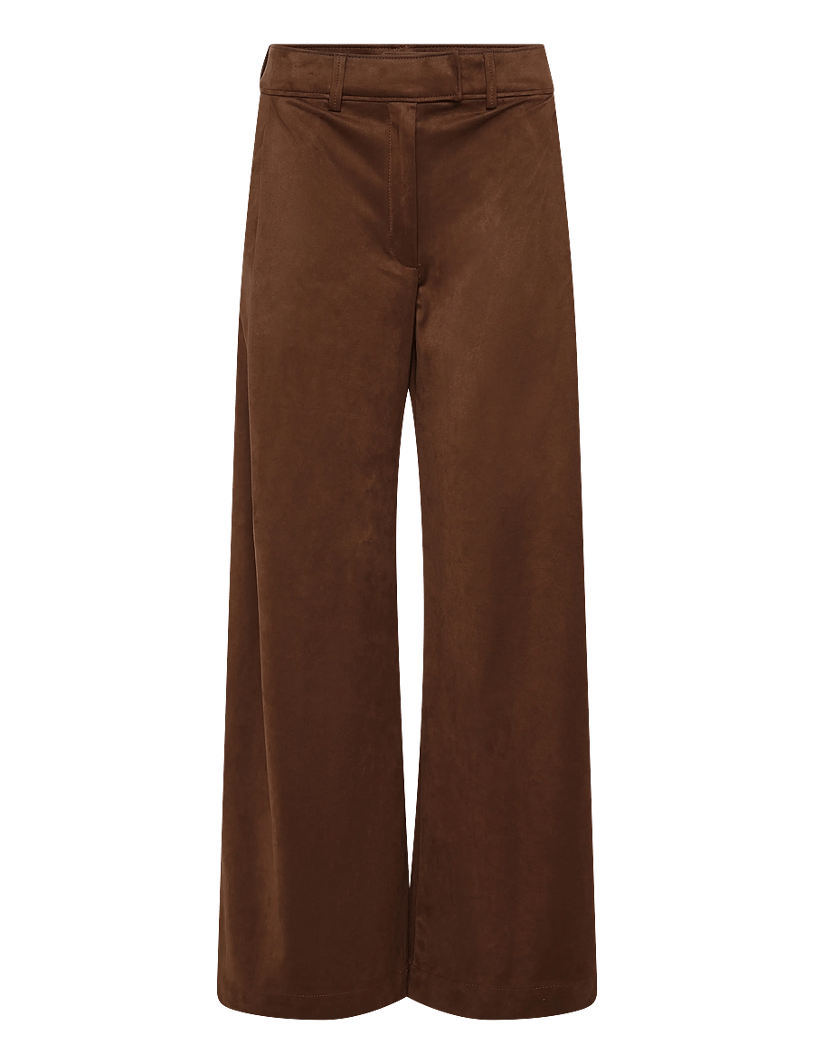 BOSS - C_Takora2 - hosen mit weitem bein - medium brown - 0