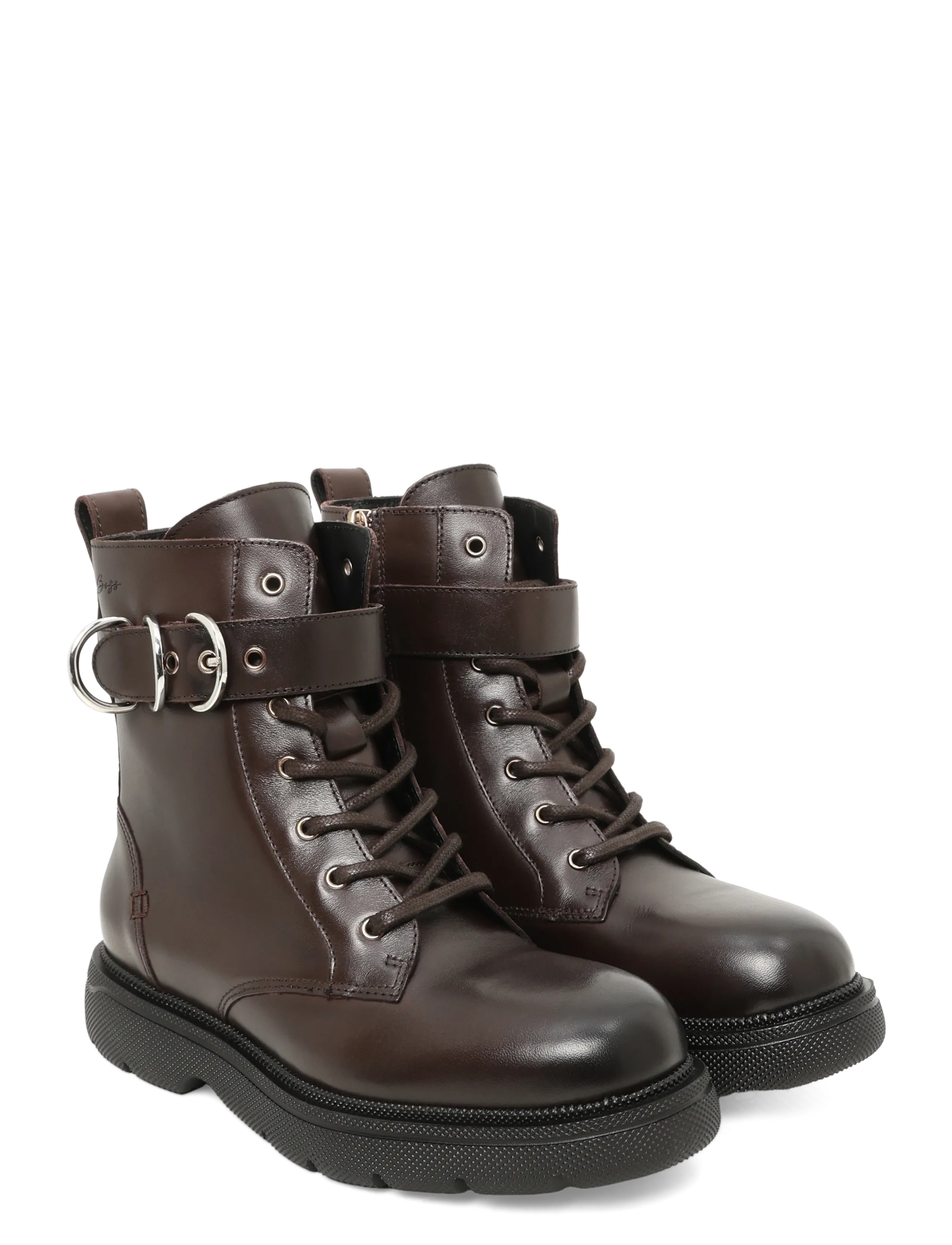 BOSS Arisa_LUBootie_LTRNG - BOSS Orange - MEDIUM BROWN / brown