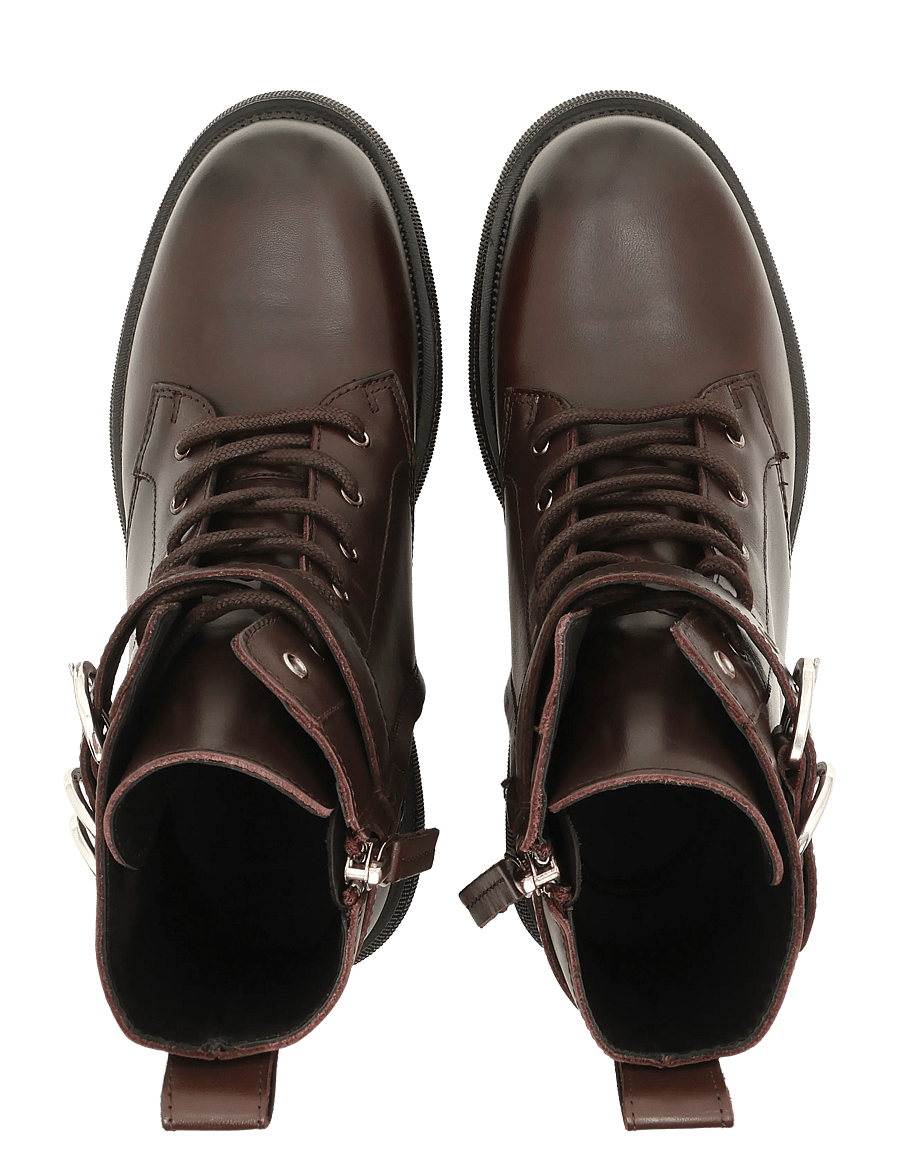 BOSS - Arisa_LUBootie_LTRNG - stiefeletten mit absatz - medium brown - 3