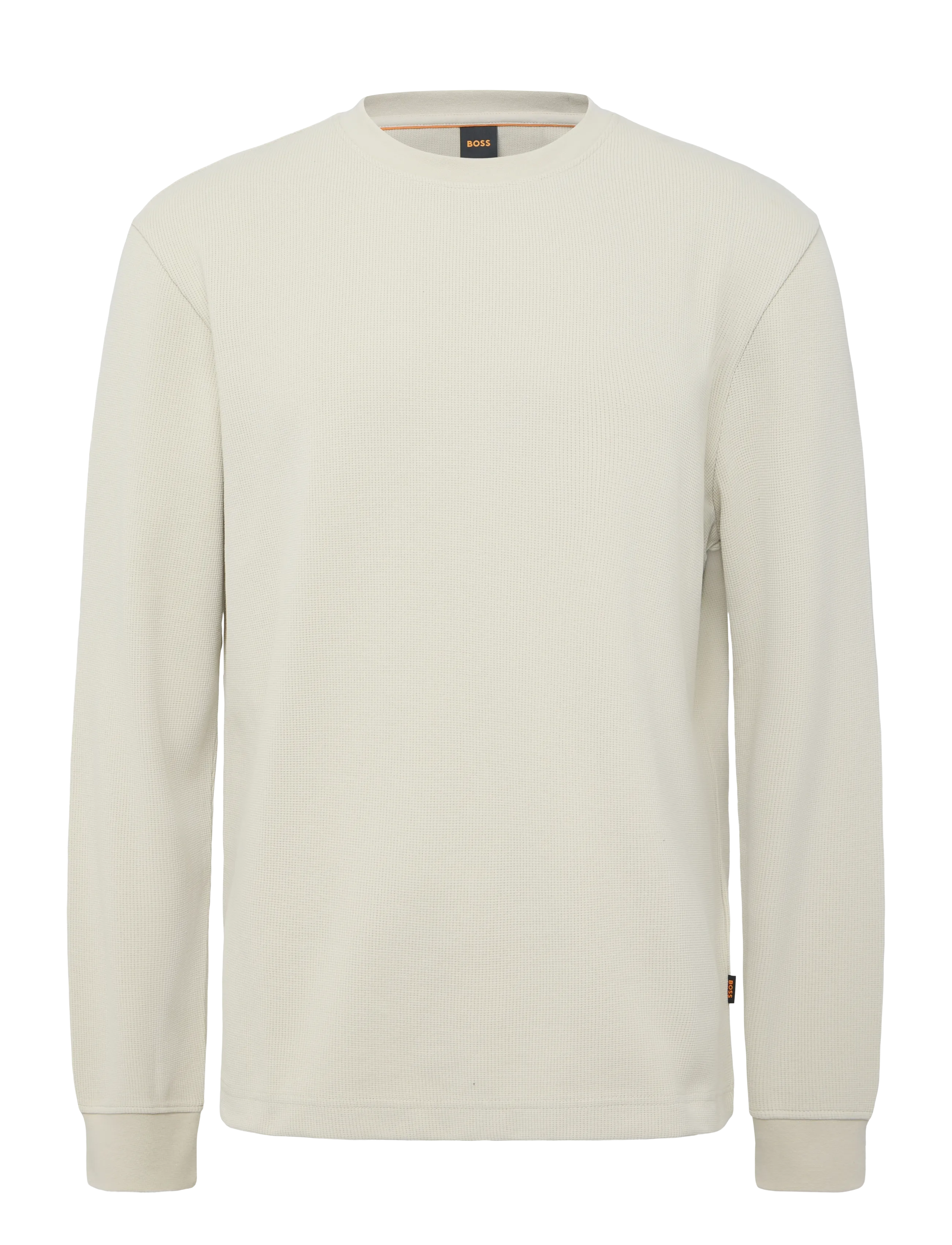 BOSS We_Tempest - Stickat - LIGHT BEIGE / beige