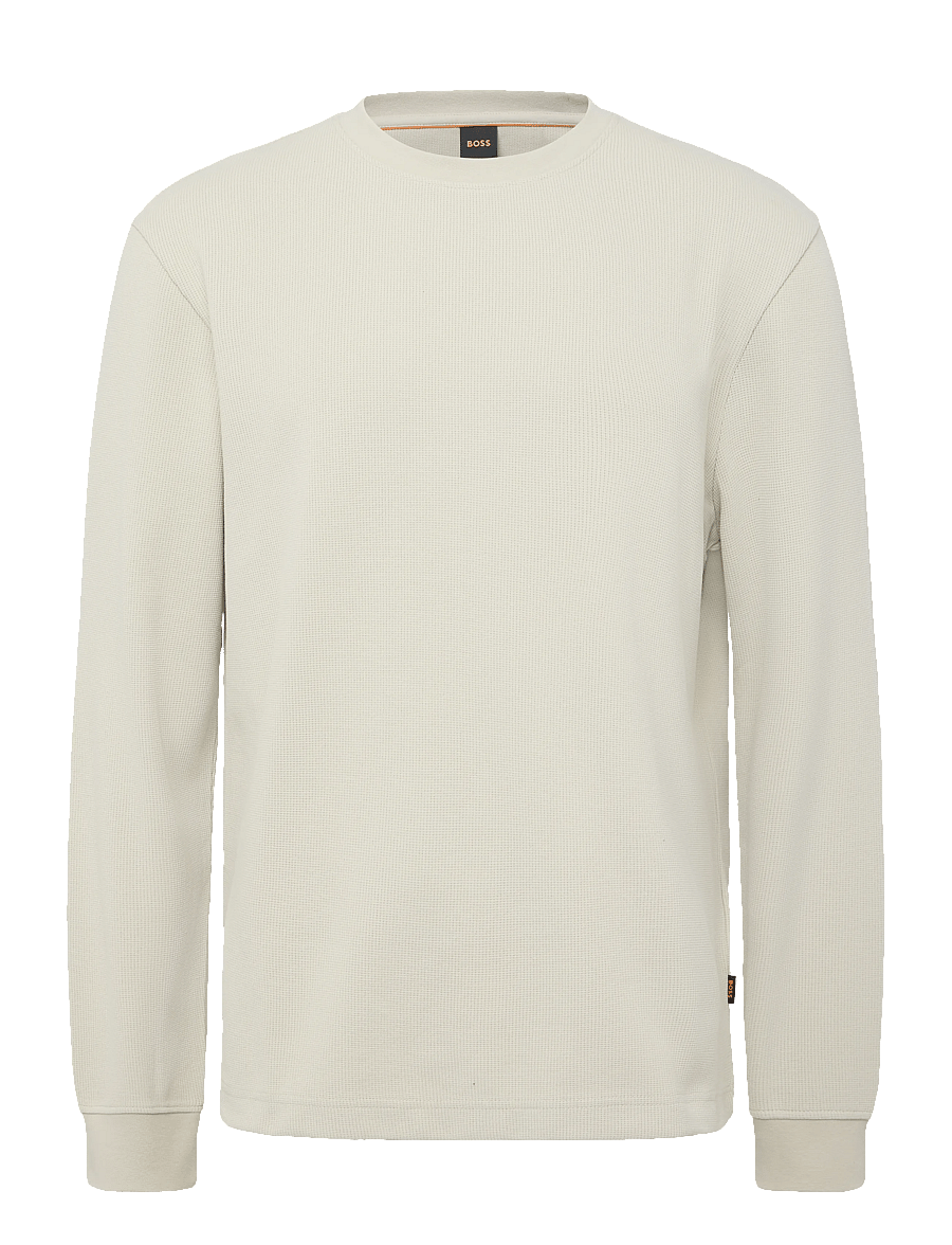 BOSS - We_Tempest - rundhals - light beige - 0