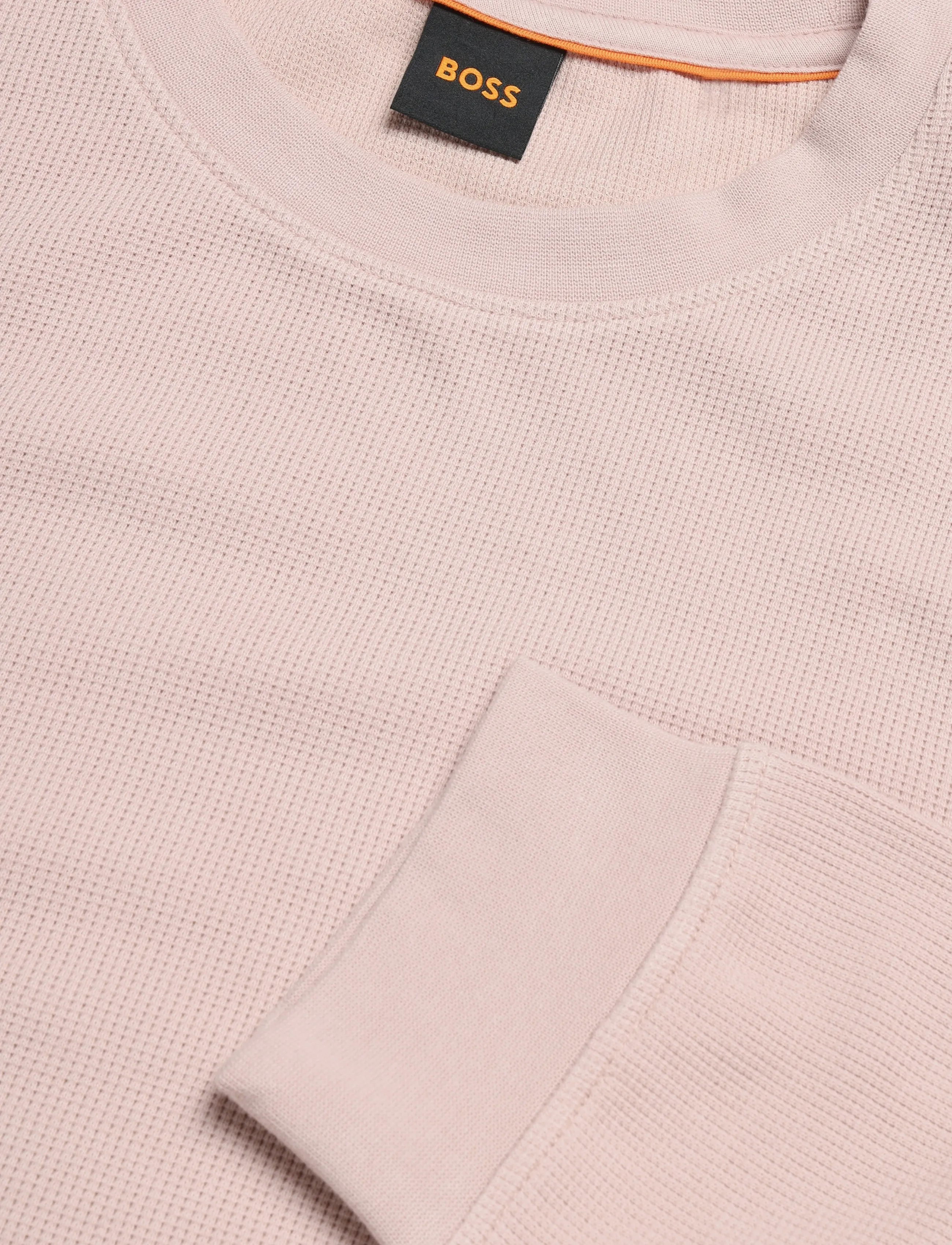 BOSS - We_Tempest - rund hals - light/pastel red - 2