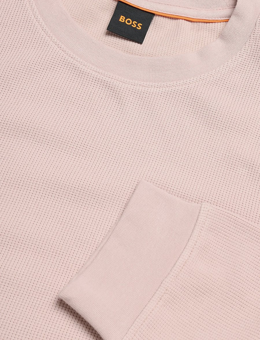 BOSS - We_Tempest - rund hals - light/pastel red - 2