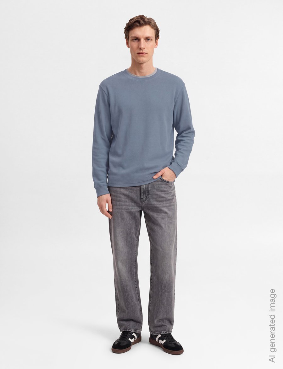 BOSS - We_Tempest - sweatshirts - medium blue - 0