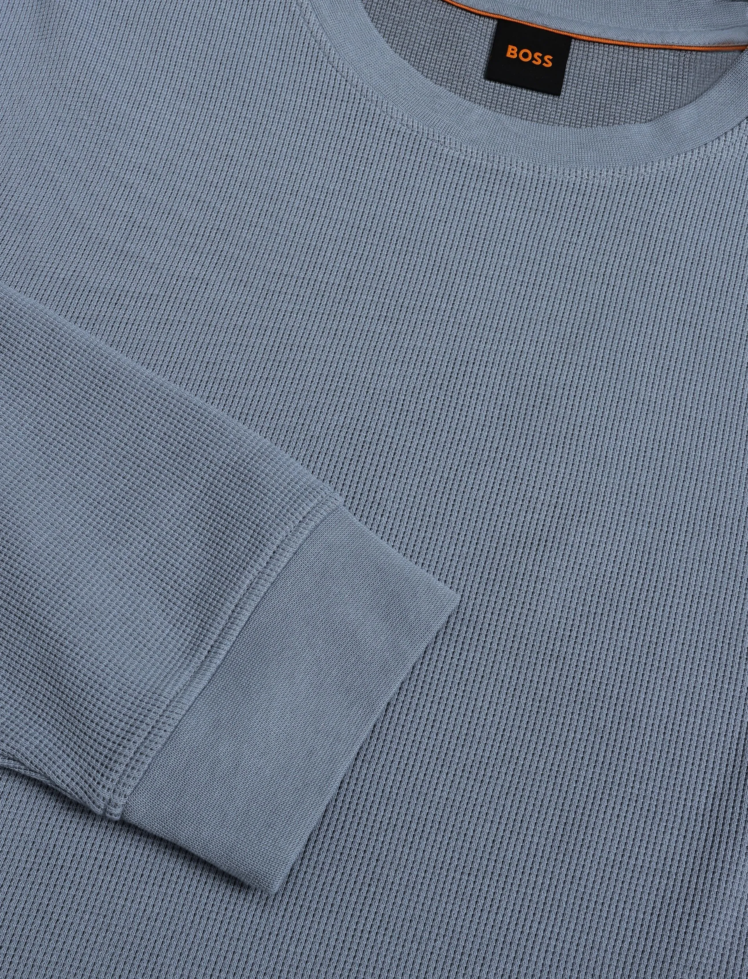 BOSS - We_Tempest - rundhals - medium blue - 2