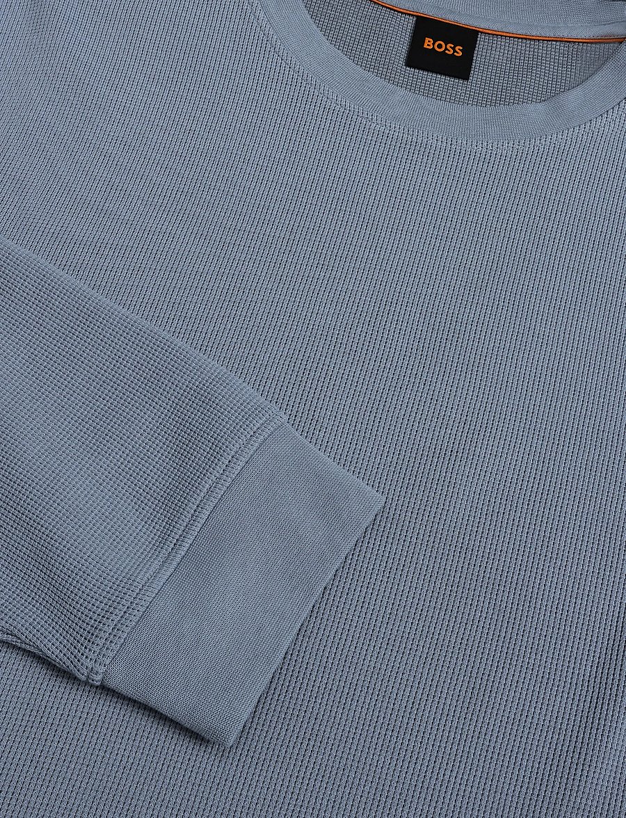 BOSS - We_Tempest - rundhals - medium blue - 2
