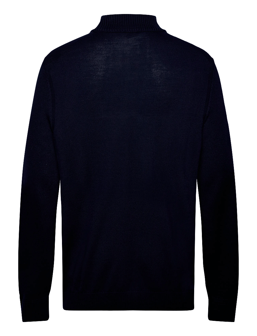 BOSS - Avac_M-1 - rollkragenpullover - dark blue - 1