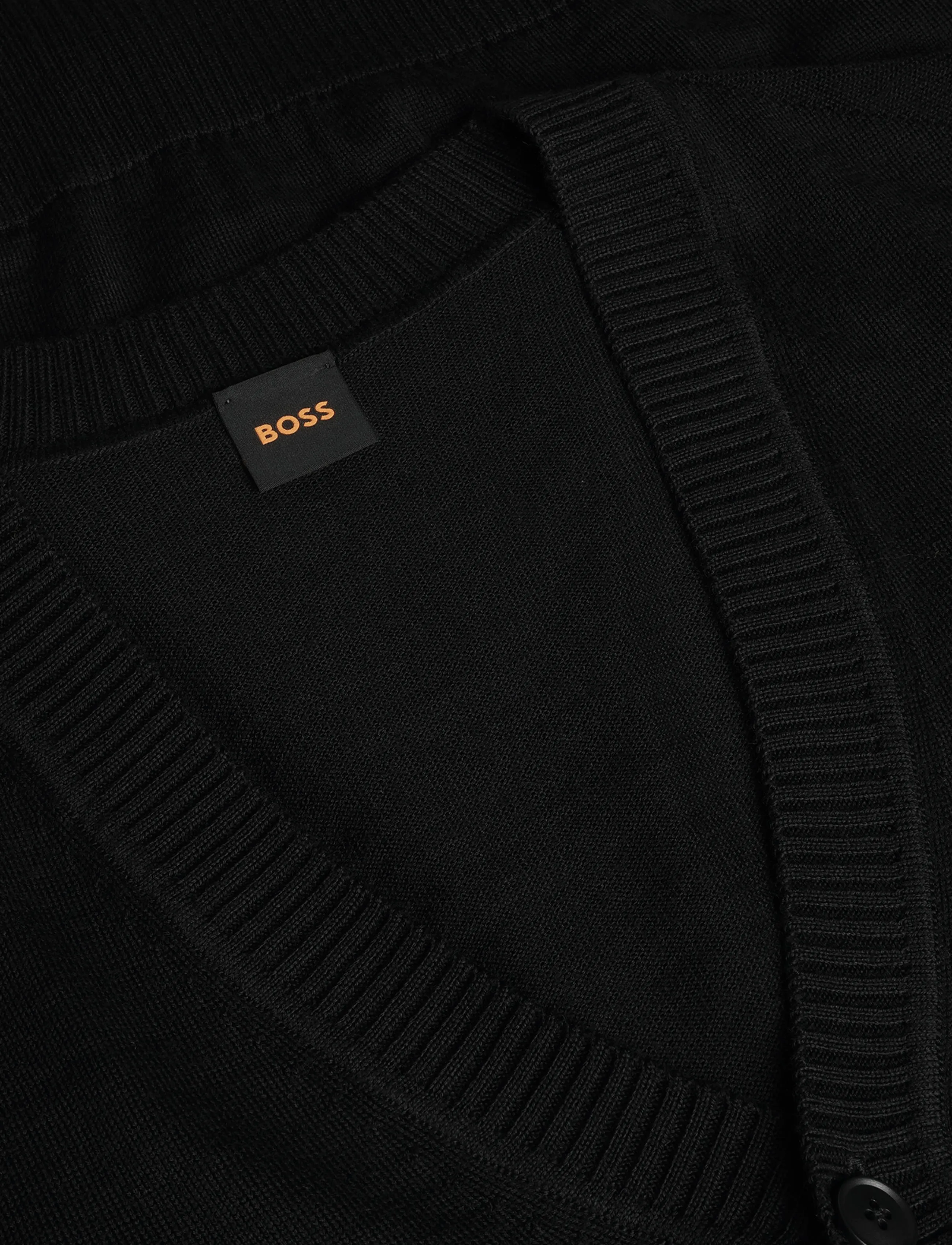 BOSS - Avac_CD-1 - kardiganid - black - 2