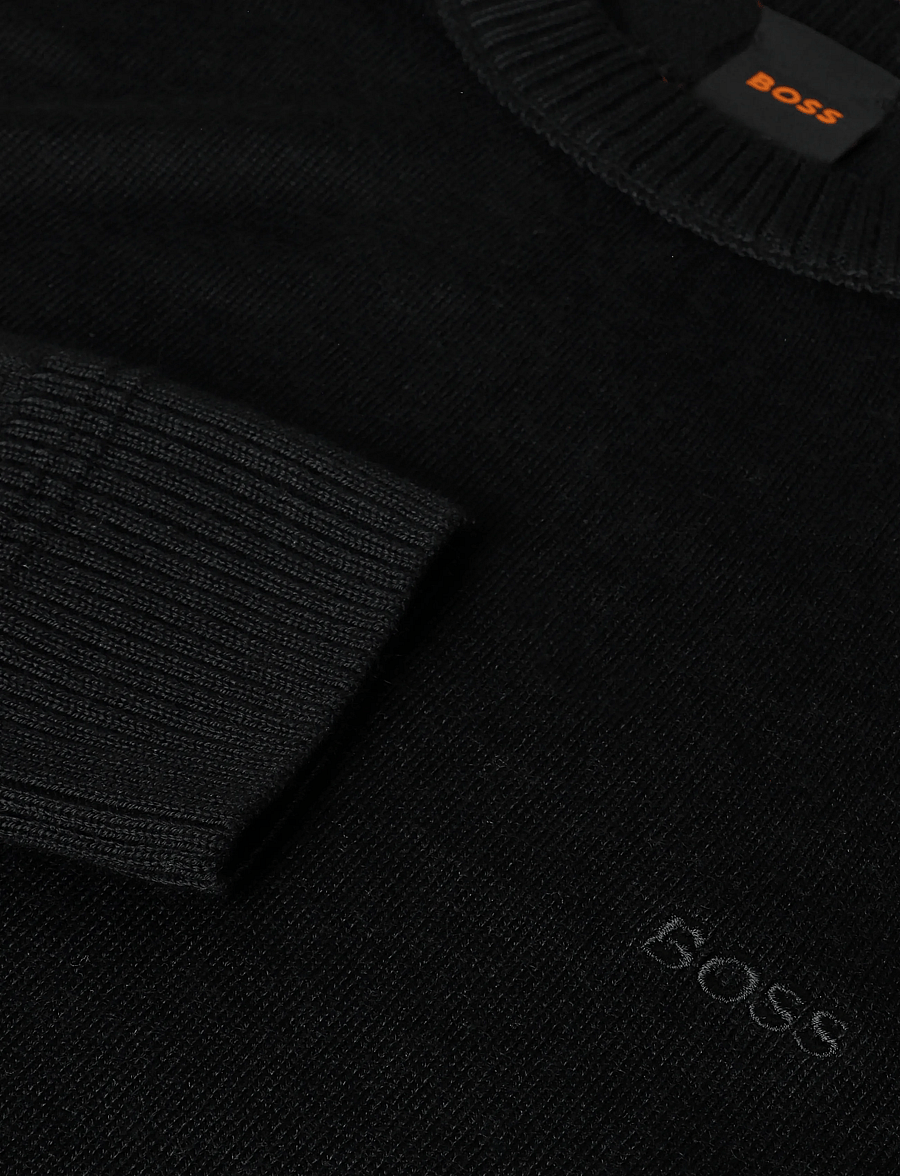 BOSS - Avac_C-1 - rundhalsad - black - 2