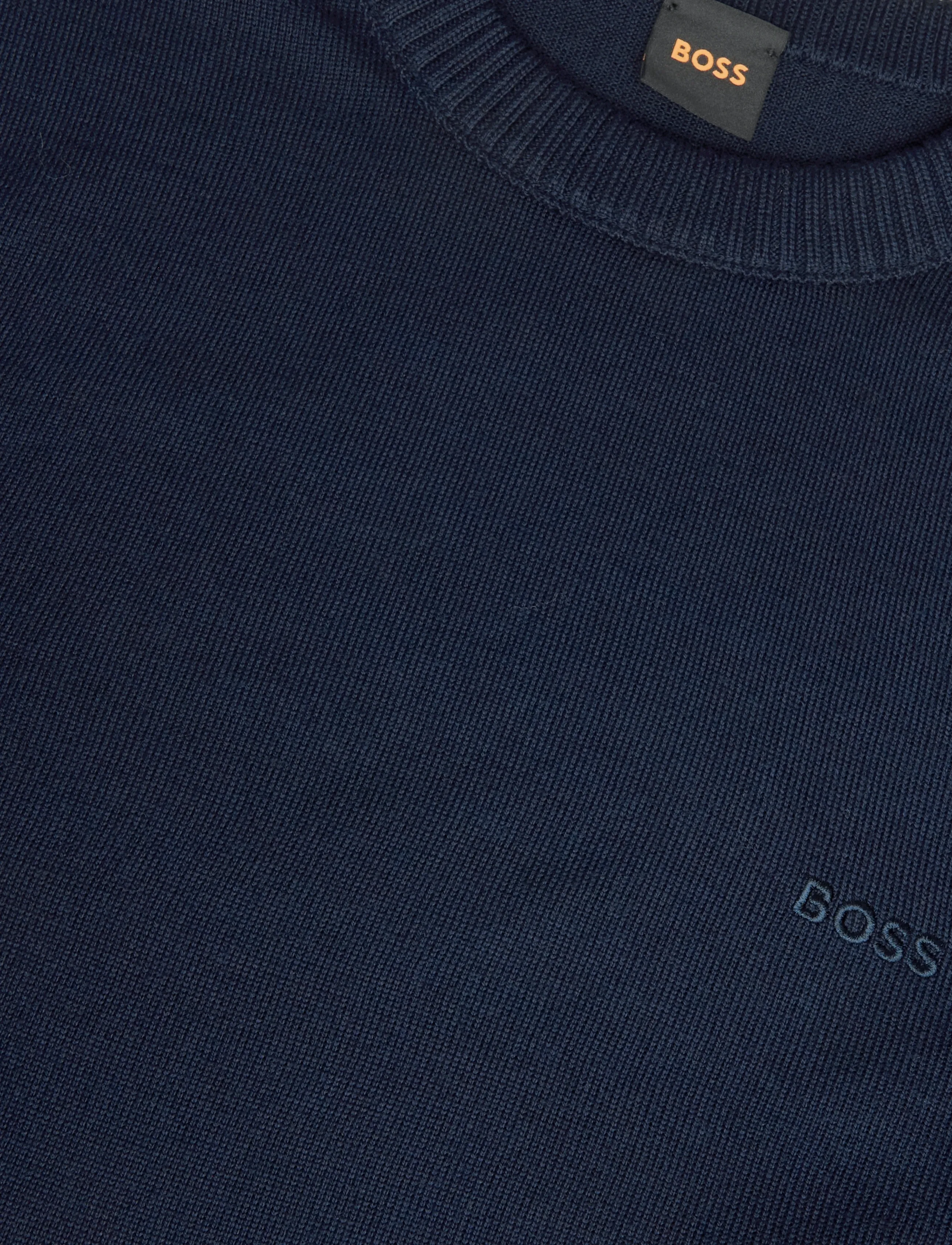 BOSS - Avac_C-1 - rund hals - dark blue - 2