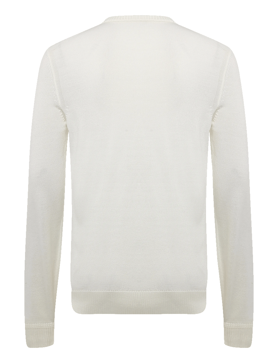 BOSS - Avac_C-1 - rundhals - open white - 1