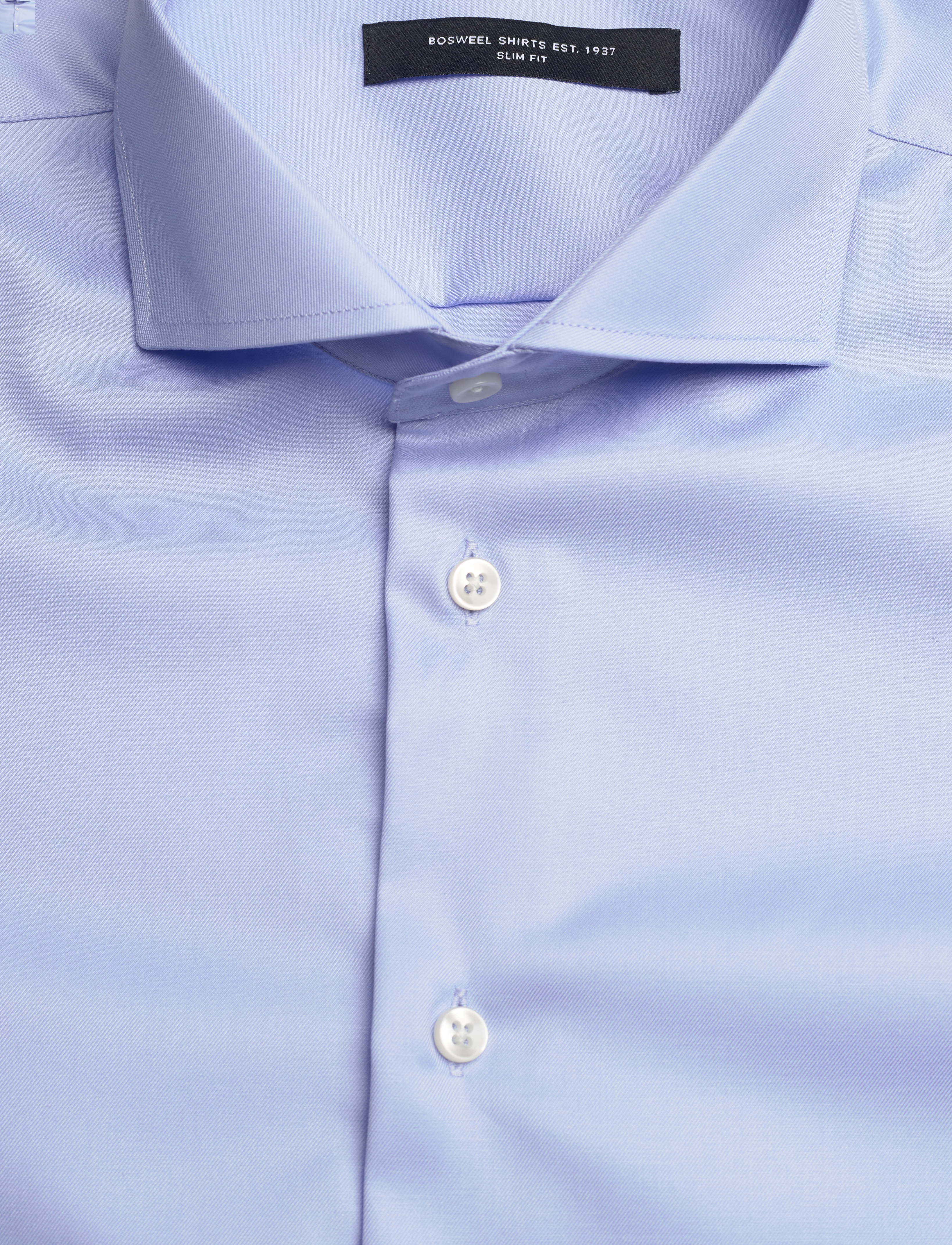 Bosweel Shirts Est. 1937 - Slim fit Mens shirt - blue - 2