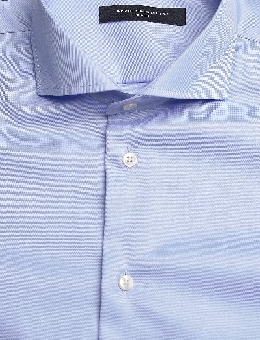 Bosweel Shirts Est. 1937 - Slim fit Mens shirt - blue - 2