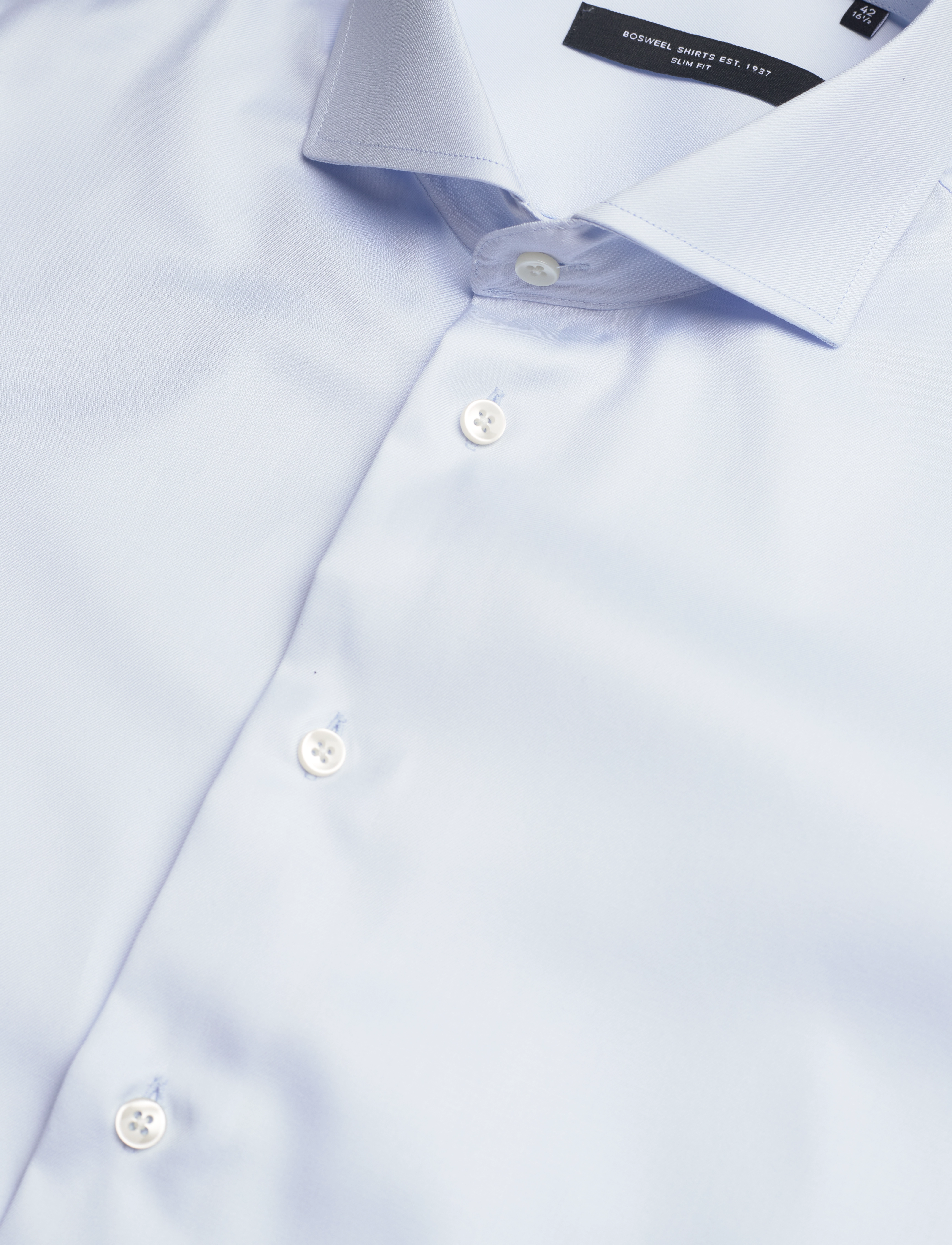 Bosweel Shirts Est. 1937 - Slim fit Mens shirt - formelle hemden - light blue - 3