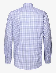 Bosweel Shirts Est. 1937 - Slim fit Mens shirt - rutede skjorter - light blue - 1
